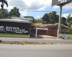Oasis Car Wash, apenas permaneció abierto una semana.