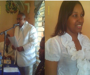 Alcalde Ramón Pascual Gómez (El Mello) y la Regidora Carmen Acevedo, presidenta Concejo de Regidores.