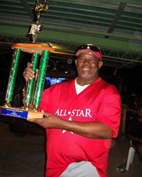 Sixto De La Rosa (Juanito) mánager ganador.