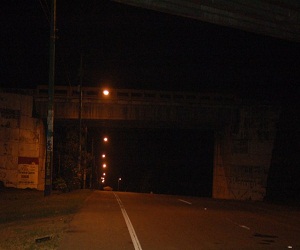 Asi luce la entrada sur del municipio.