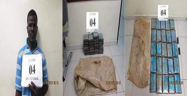 HATIANO DETENIDO