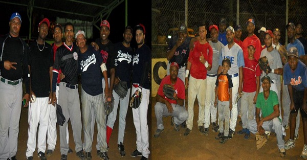 La novenas deportiva Los Ramírez y La Tribu del 29 celebraron el encuentro ante la presencia de decenas de amigos que dieron su apoyo al evento.