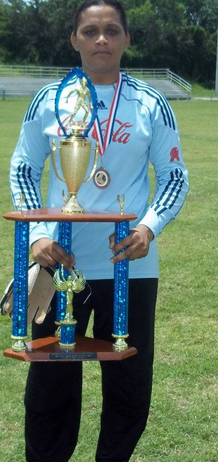 Juana Sabina Villamán, fundadora y entrenadora del Club.