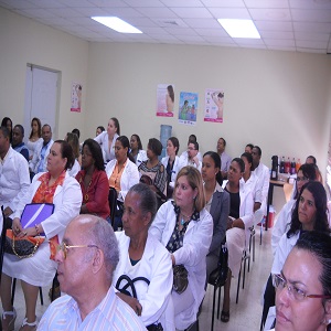 Parte de los médicos que asistieron