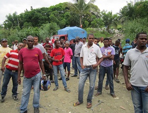 VILLA ALTAGRACIA., CAMION RETENIDO DE PEDRO BRAND.