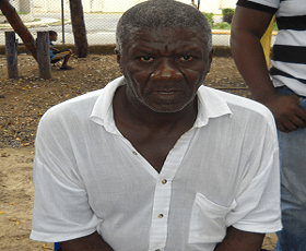 Teodoro de Jesús, presidente del sindicato