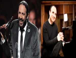 Dominicanos Juan Luís Guerra y Michel Camilo