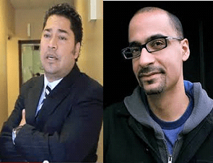 El Pachá y el escritor Díaz