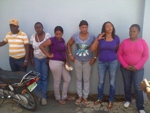 Algunos de los empleados