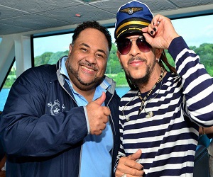 Wilson junto a Toño Rosario.