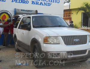 Jeepeta donde se llevaron las urnas hasta la Capital a la Comisión Organizadora Nacional, con el escrutinio hecho.