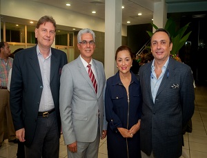 Jordi Pelegrìn, Osvaldo Santana, Virginia Arredondo y Jean Luis Butti.