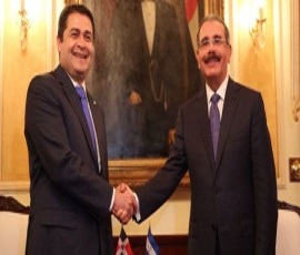 DANILO MEDINA Y Juan Orlando Hernández,