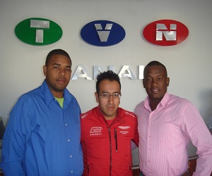 9.Con David Pérez presidente del Movimiento Estudiantil de la Universidad  Central del Norte.