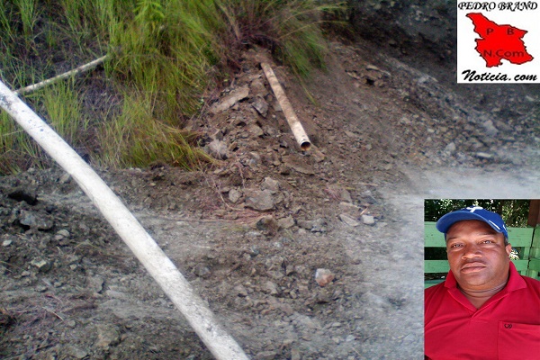 En el recuadro derecho inferior, Franklin Rosario quien hizo la denuncia