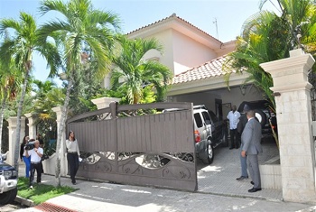 Residencia del ex embajador Fritz Cineas.