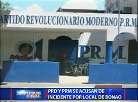 Local en disputa por el PRM y PRD