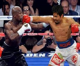 Manny Pacquiao y Floyd Mayweather