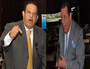 Los diputados Cristian Paredes y Luisín Jiménez