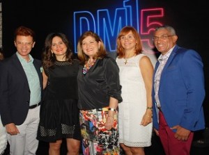 Sòcrates Mckinney, Bethania de Rizek, Mirka Morales, Norah de Castaño y Fidel López.