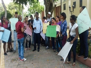 PROTESTA ESTUDIANTES UASD