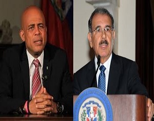 DANILO MEDINA Y Michel Martelly
