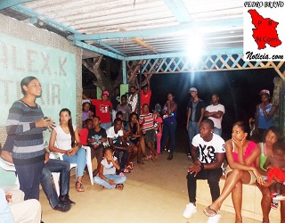 Natali fue la primera en hablar