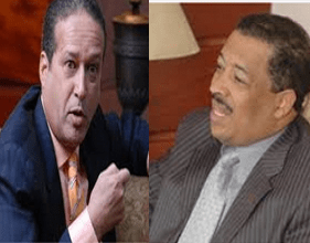 Senador Reinaldo Pared y Roberto Rosario, JCE