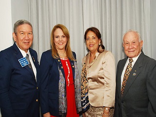 Radames Guillermo,Miguelina Acosta, Lilliam Almànzar de Garcìa y Edigarbo Garcìa. 