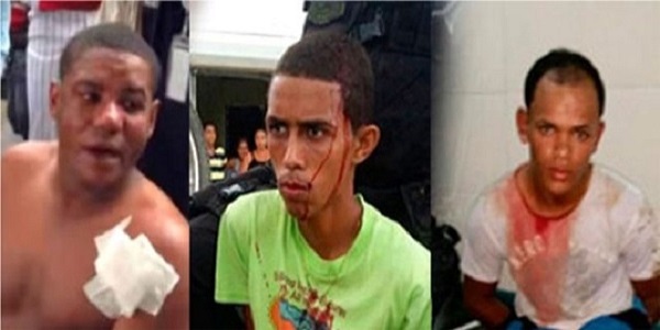 José Armando Gutiérrez, Emilio Bueno y Henry Acosta,