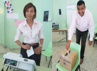 Wandy García y Luís Pereyra, los dos candidatos a presidir la ADP en Pedro Brand
