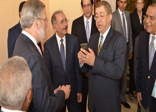 DANILO MEDINA Y DIRECTORES DE PERIODICOS