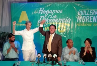 Mary Cantisano y guillermo moreno