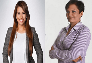 Kimberly Taveras y Mirtha Elena Pérez (La Popy)