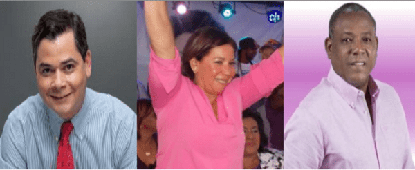 Diputados reelectos por Pedro Brand-Los Alcarrizos: Omar de Marchena, Gertrudis Ramírez y Yaco Alberti.