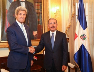 John Kerry y Danilo medina