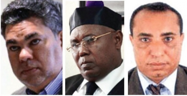 Víctor Mejía Lebrón, Rossó Vallejo Espinosa Y José Dionisio Duvergé Mejía.