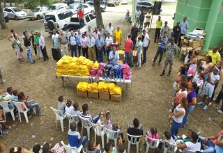 entrega utiles escolares