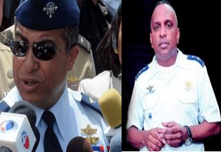 Pedro Rafael Peña Antonio, y el coronel (FAD) Carlos Piccini