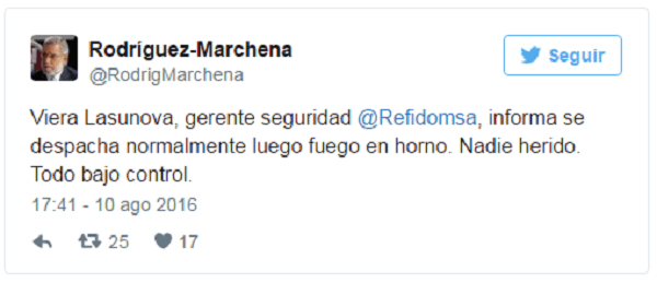TWITTER RODRIGUE MARCHENA