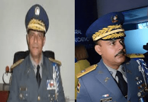 General Víctor Hdez Vásquez y general José Acosta Castellano