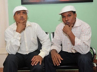 Miguel Céspede y Raymond Pozo