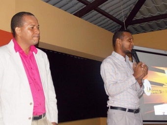 Miguel Rodr'iguez y Grégory Pujols, coordinadores del evento