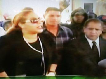 Imagen captada en televisión