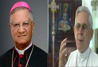 Obispos Fauto Mejía y José Dolores Grullón